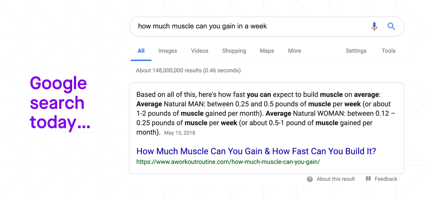 how much muscle can you gain in a week