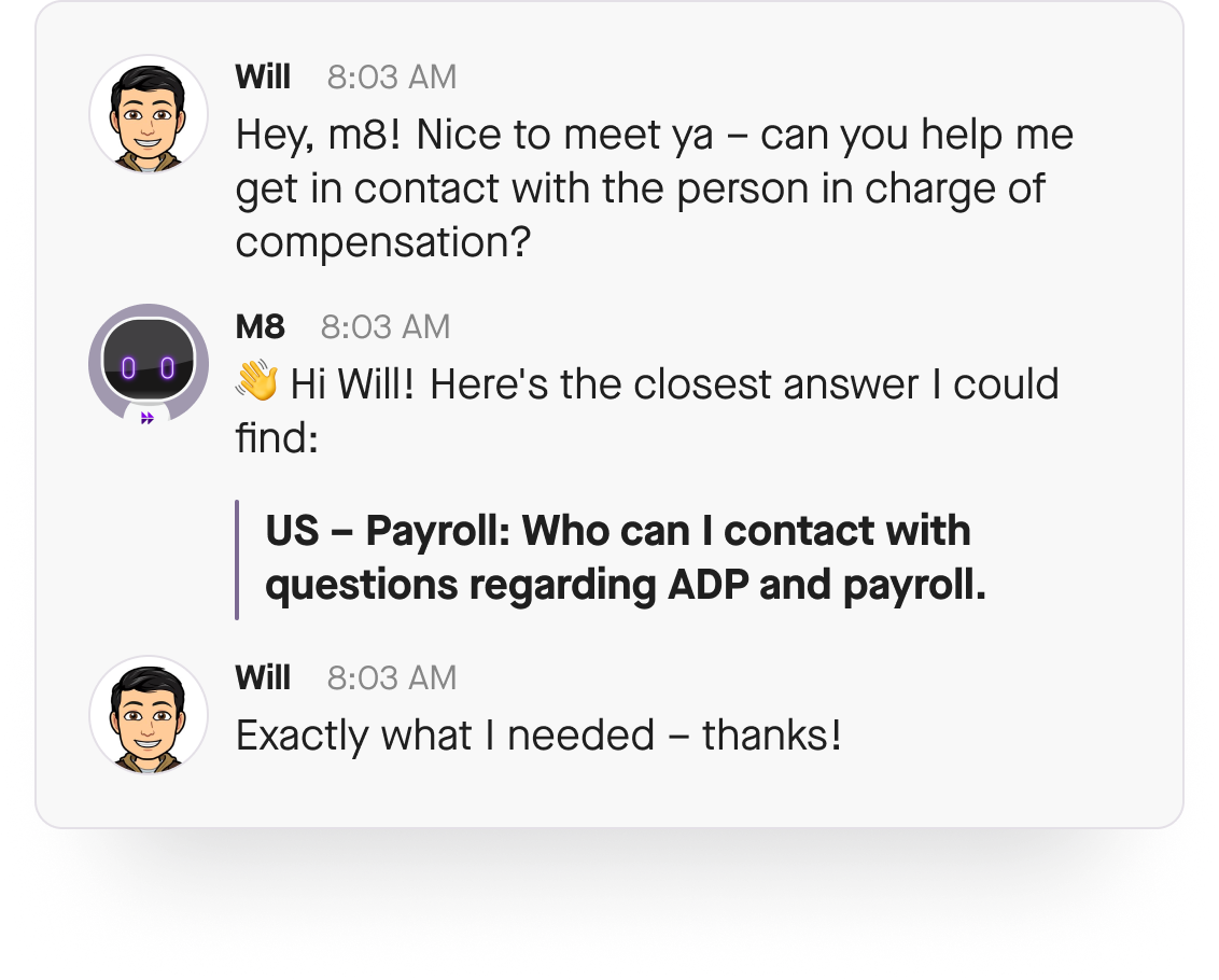 compensation inquiry