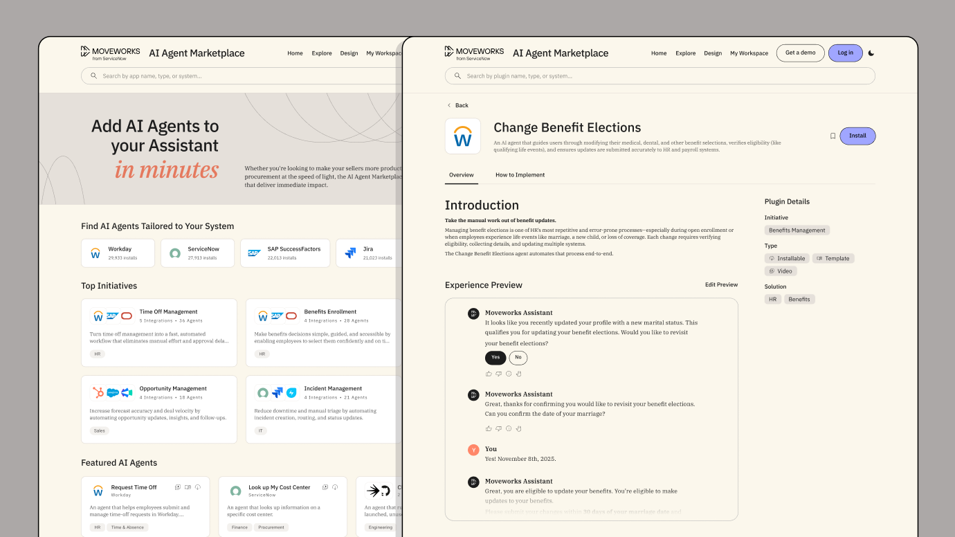 ai-agent-marketplace-home-and-detail