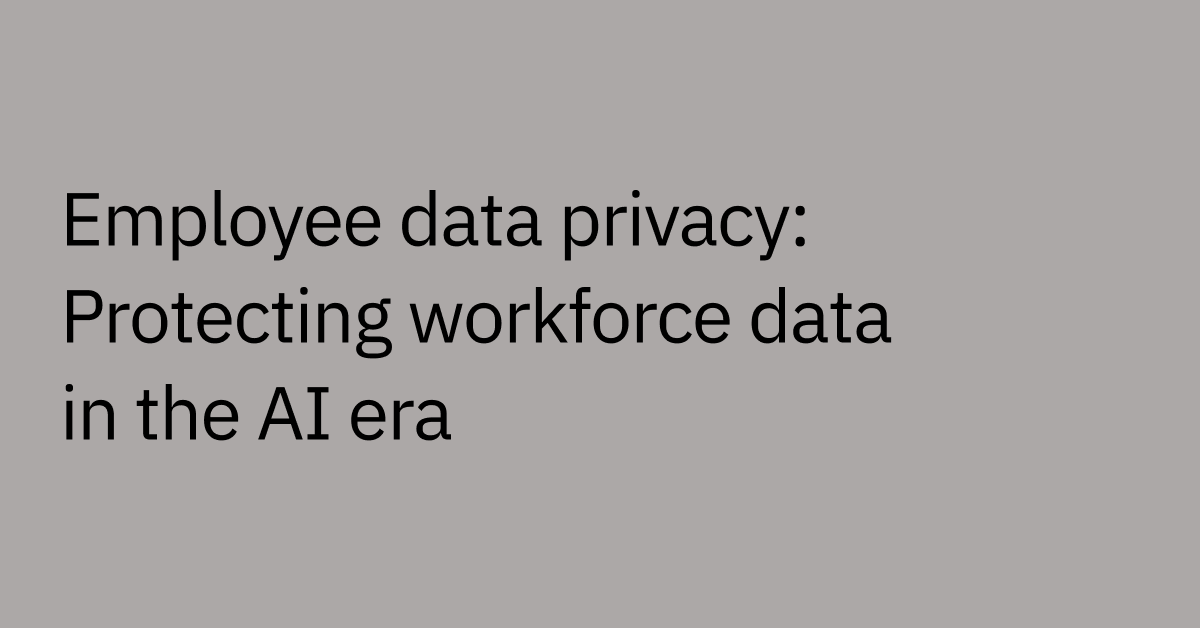 employee data privacy featured image