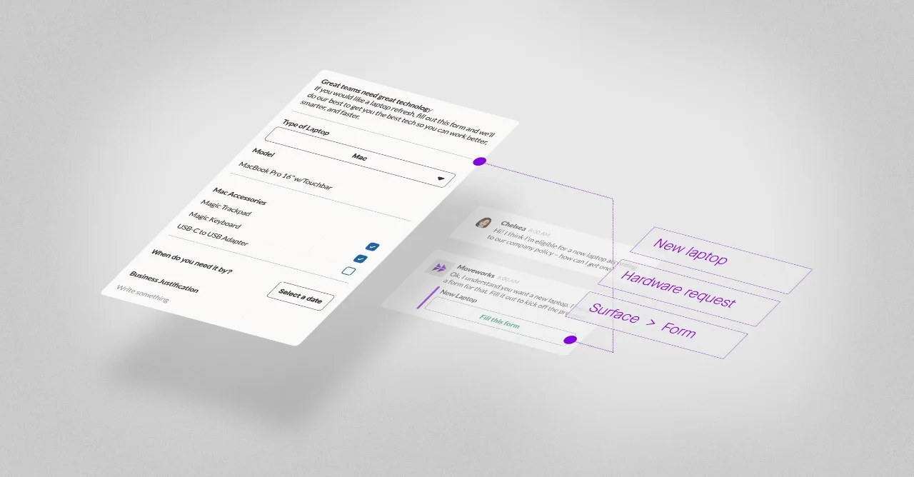 bring your service catalog to life with moveworks