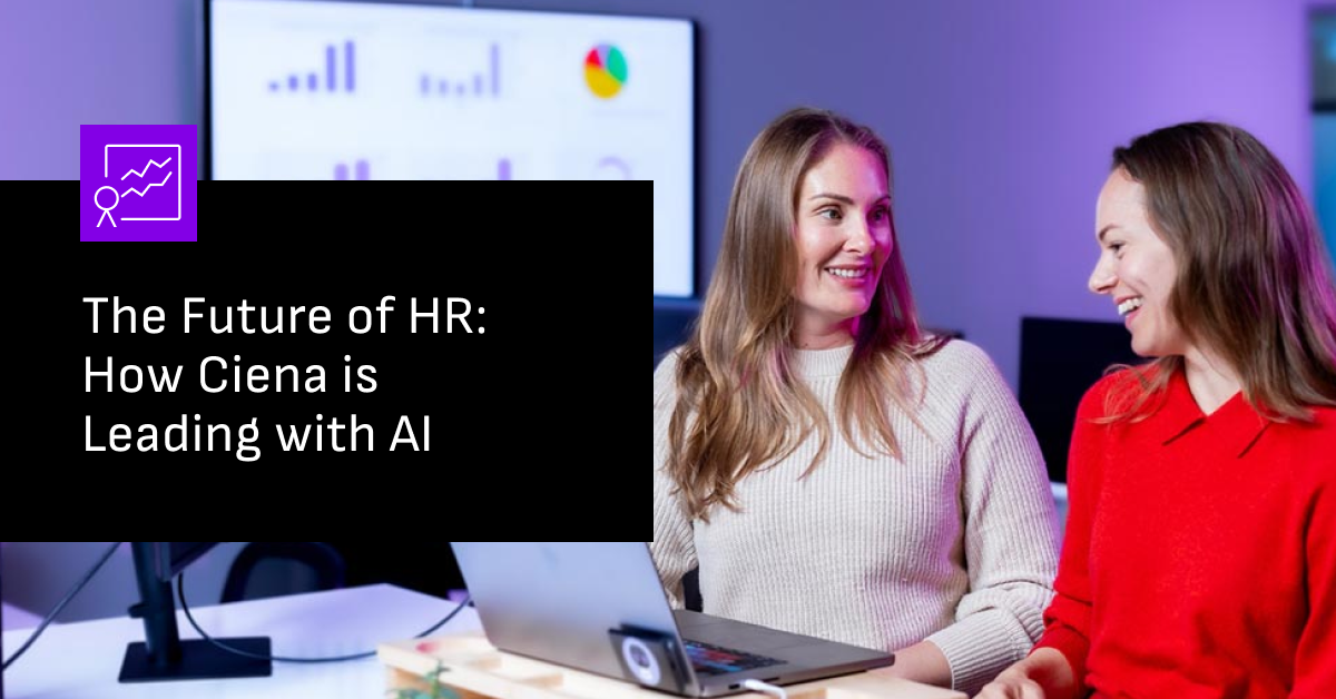 Ciena agentic AI HR employee experience