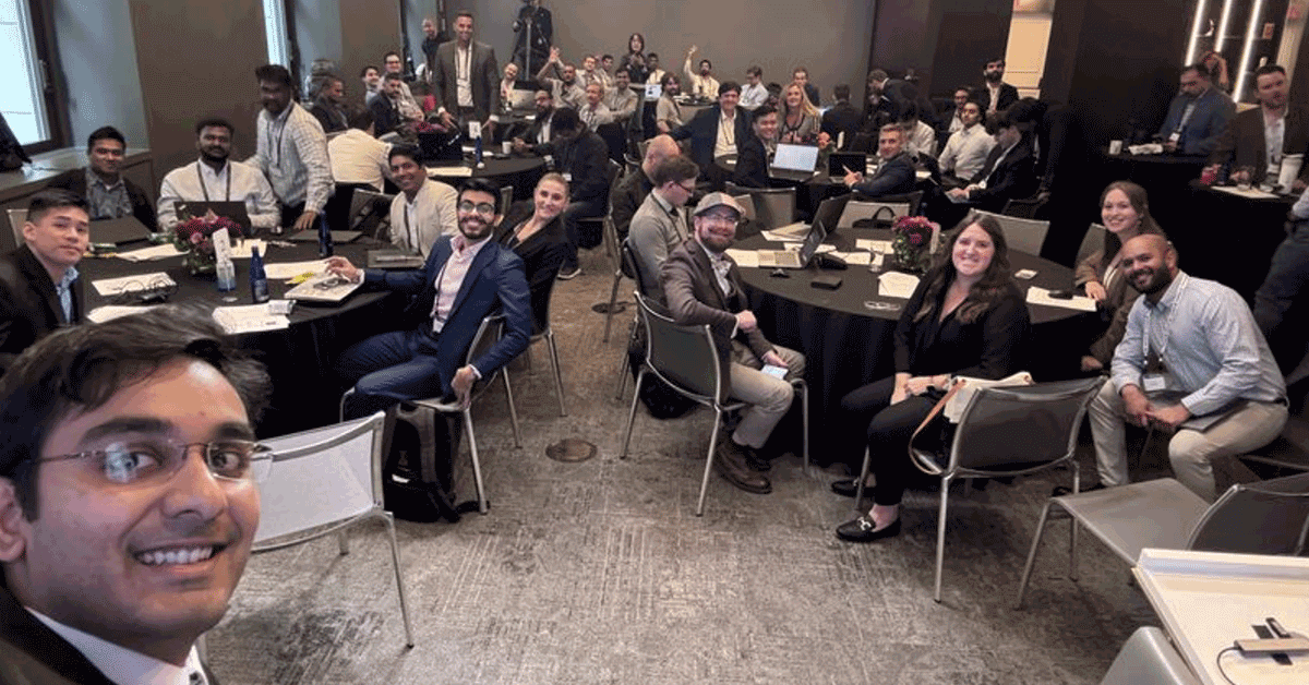 CTO Varun Singh speaks at Moveworks NYSE Hackathon 