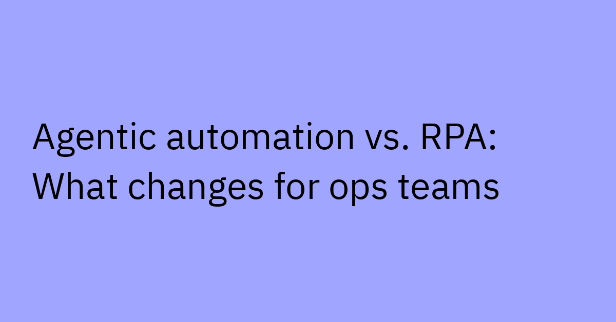 What Is Agentic Process Automation?