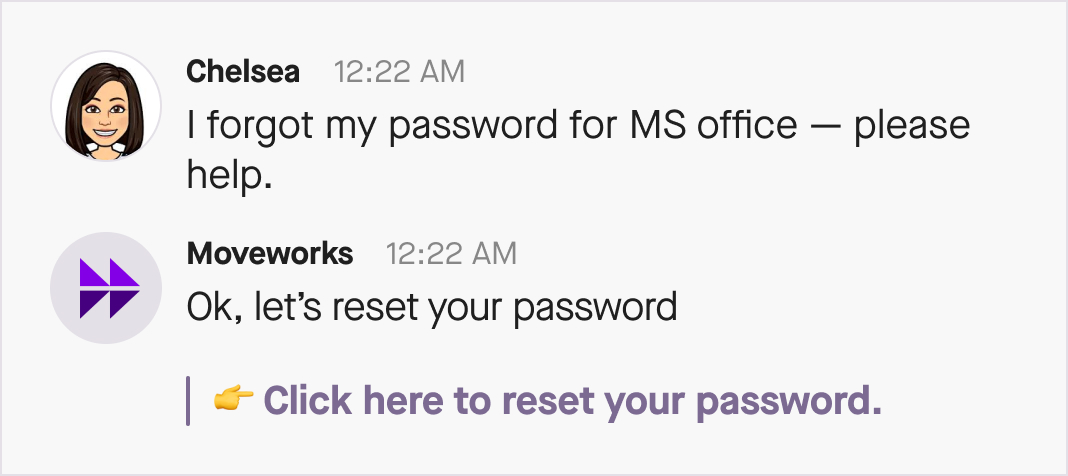 reset password ms office