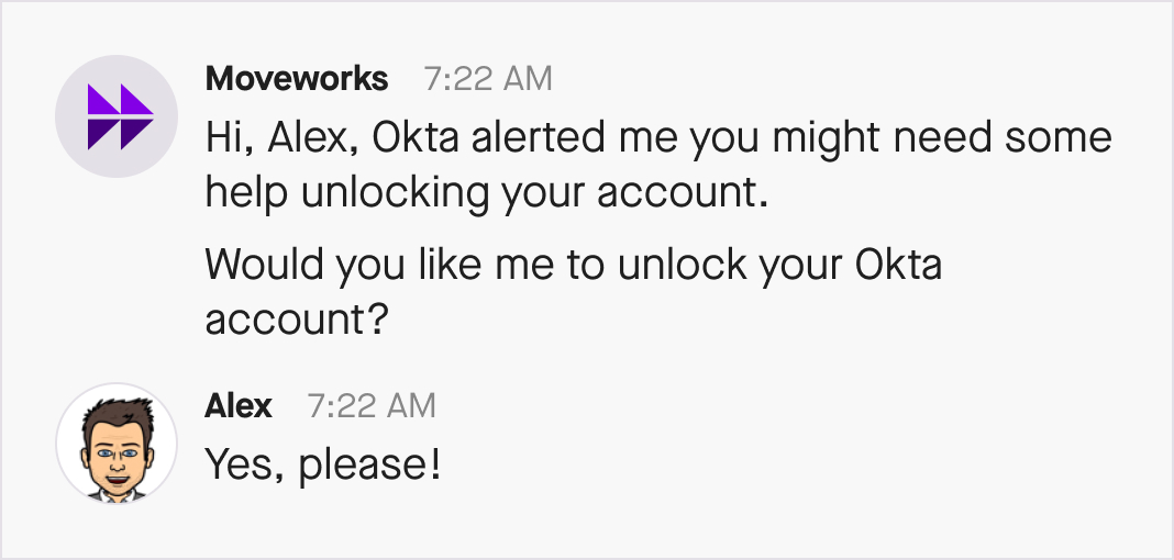 unlock account okta