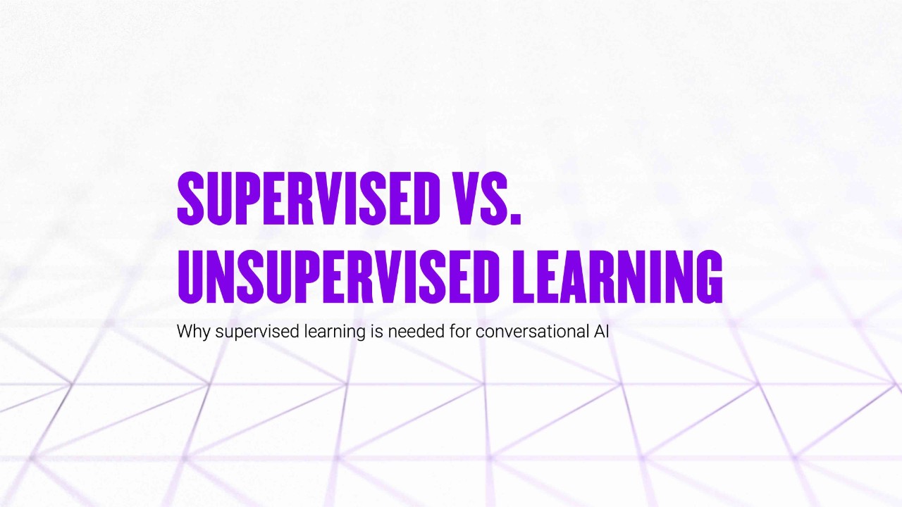 text supervised vs unsupervised learning 