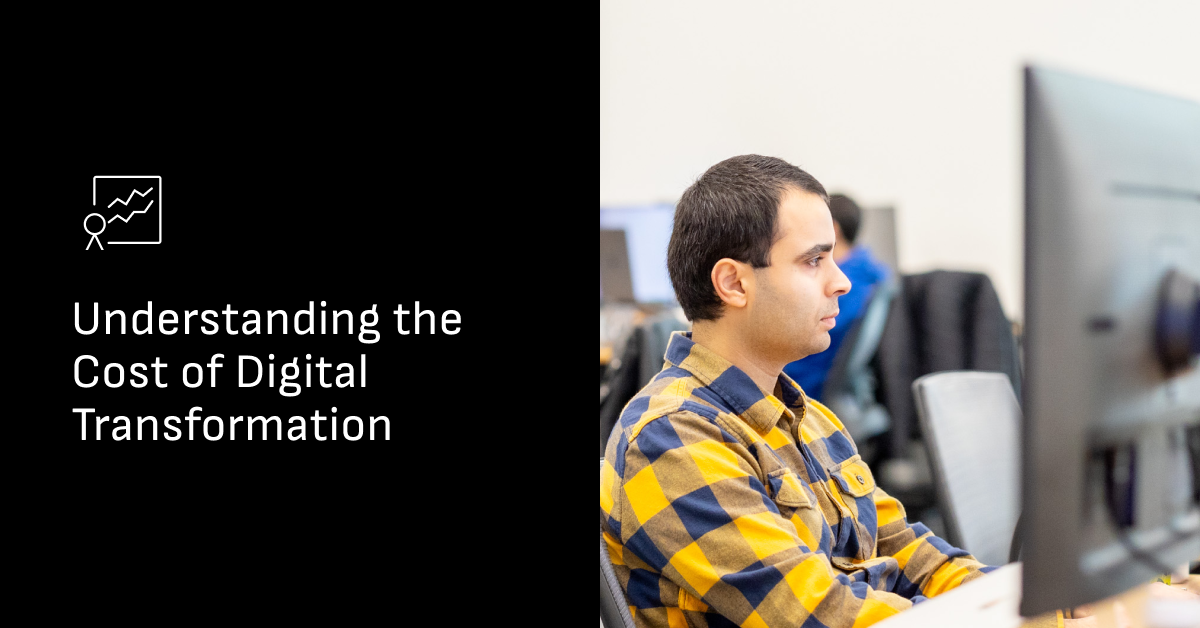cost of digital transformation
