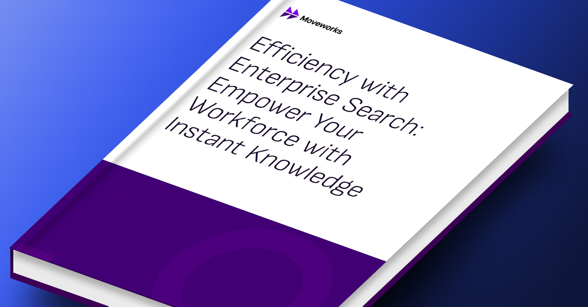 Learn how an AI-powered enterprise search solution can improve efficiency