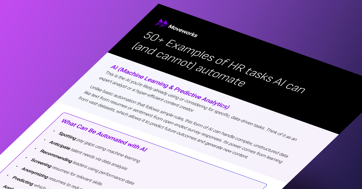 50+ Examples of HR Tasks AI Can (and Cannot) Automate